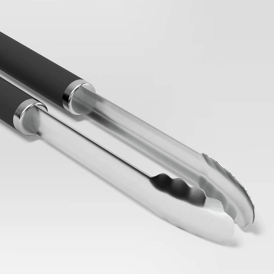 3pc Stainless Steel Grill Tool Set With Handles Light Silver - Room Essentials™: BBQ Accessories, Polypropylene Grip, No Assembly Required 3 3pc Stainless Steel Grill Tool Set With Handles Light Silver - Room Essentials™: BBQ Accessories, Polypropylene Grip, No Assembly Required