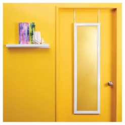 14.81" X 50.75" Over The Door Mirror - Room Essentials™ 11 14.81" X 50.75" Over The Door Mirror - Room Essentials™ -Room Essentials GUEST c96db210 f82b 4652 a5ec 32bb217b3033