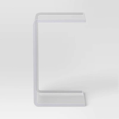Acrylic C Shaped Side Table Clear - Room Essentials™ 5 Acrylic C Shaped Side Table Clear - Room Essentials™ - Image 3