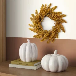 Goldenrod Fall Mini Wreath - Room Essentialsā¢