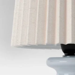 Mini Stick Table Lamp With Pleated Shade - Room Essentials™ -Room Essentials GUEST d34caafe 0cdb 40a5 81fc 714bc0b4f61a