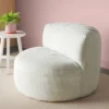 Memory Foam Filled Bean Bag Chair With Corduroy Cover Cream - Room Essentials™ -Room Essentials GUEST da2a92cd de51 4db5 b8f6 00224beed4e2