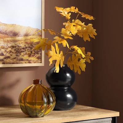 Ceramic Gourd Vase - Room Essentials™ 3 Ceramic Gourd Vase - Room Essentials™