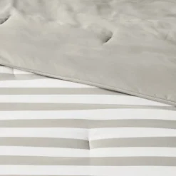 Microfiber Stripe Reversible Comforter - Room Essentials™ 14 Microfiber Stripe Reversible Comforter - Room Essentials™ -Room Essentials GUEST de944a95 9144 4b7c 89c7 3995d641f09a