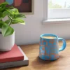 16oz Stoneware Emotional Support Coffee Mug Blue - Room Essentials™: Microwave & Dishwasher Safe Drinkware -Room Essentials GUEST df9f8cac f212 478e 98ee 45ba81a2618a