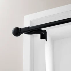 Twist And Shout Easy Install Curtain Rod - Room Essentialsā¢