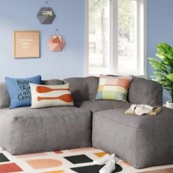 Modular Dorm Seating Armless Seat Compressed Foam - Room Essentialsā¢