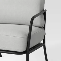 2pc Metal Mesh Outdoor Patio Chairs With Double Cushions, Club Chairs Black - Room Essentials™ 13 2pc Metal Mesh Outdoor Patio Chairs With Double Cushions, Club Chairs Black - Room Essentials™ -Room Essentials GUEST e78b6241 638a 4296 8ce1 db41e8e3dfb1