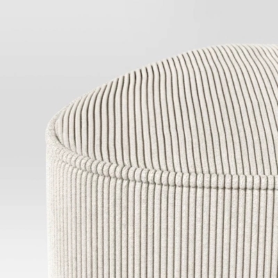 Triangular Shaped Upholstered Corduroy Ottoman - Room Essentials™ 4 Triangular Shaped Upholstered Corduroy Ottoman - Room Essentials™ - Image 2