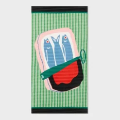 Sardines Beach Towel - Room Essentials™ 7 Sardines Beach Towel - Room Essentials™ -Room Essentials GUEST eef1c252 8b4d 46df 8398 d5f811786447