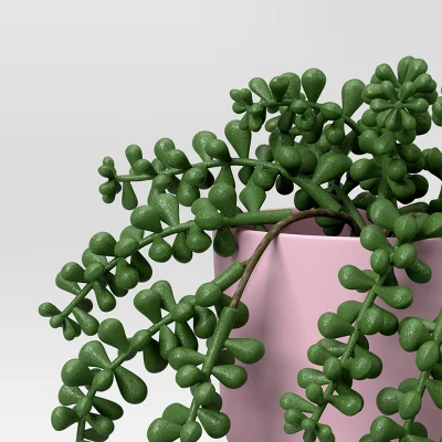 3pk 9.06" Succulent Artificial Plants Pink - Room Essentials™ 6 3pk 9.06" Succulent Artificial Plants Pink - Room Essentials™ - Image 4