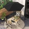 6' Round Outdoor Patio Market Umbrella With Black Pole - Room Essentials™ 1 6' Round Outdoor Patio Market Umbrella With Black Pole - Room Essentials™ -Room Essentials GUEST f46b7fea 1bb7 4b06 80aa 1401679891e7