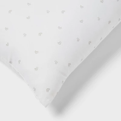 Standard/Queen Medium/Firm Machine Washable Plush Pillow White - Room Essentials™ 5 Standard/Queen Medium/Firm Machine Washable Plush Pillow White - Room Essentials™ - Image 3