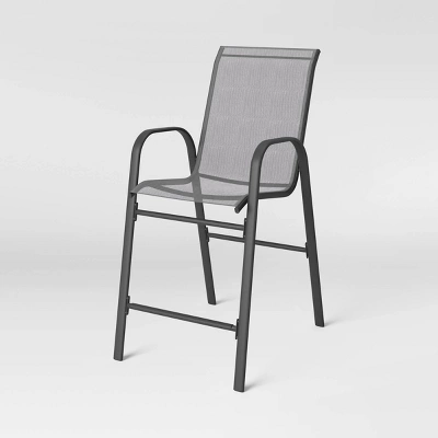 2pk Patio Bar Chairs, Outdoor Furniture - Room Essentials™ 4 2pk Patio Bar Chairs, Outdoor Furniture - Room Essentials™ - Image 2