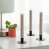 6pk Taper Candle Set Black And White Stripe - Room Essentials™ -Room Essentials GUEST fbcf624b 9c9e 470c 94db 53bd7135b041