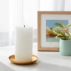 3" X 6" Unscented Pillar Candles White - Room Essentials™: 90 Hours Burn, Paraffin Wax, No Scent -Room Essentials GUEST ff517a82 1b0d 4cdc 9da2 aa49de6c8b2a