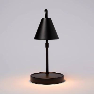 Candle Lamp Warmer Black Metal - Room Essentials™ 4 Candle Lamp Warmer Black Metal - Room Essentials™ - Image 2