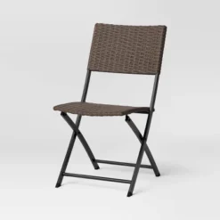 Wicker Outdoor Portable Folding Chair Brown - Room Essentials™ 15 Wicker Outdoor Portable Folding Chair Brown - Room Essentials™ -Room Essentials GUEST ffb991d6 f0dd 469a a9d0 c481c52f8382