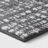 20"x30" Cross Hatch Tufted Bath Rug Gray - Room Essentials™ -Room Essentials GUEST fff41073 f4f0 4fdb 8f9a fccbe961899f